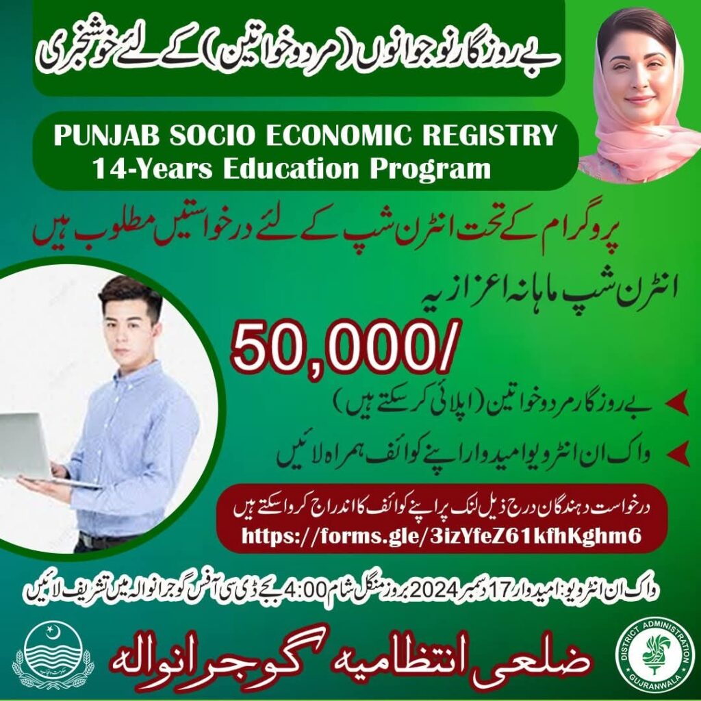 The Punjab Socio Economic Registry's 14-Year Education Program: A Pathway to Empowerment