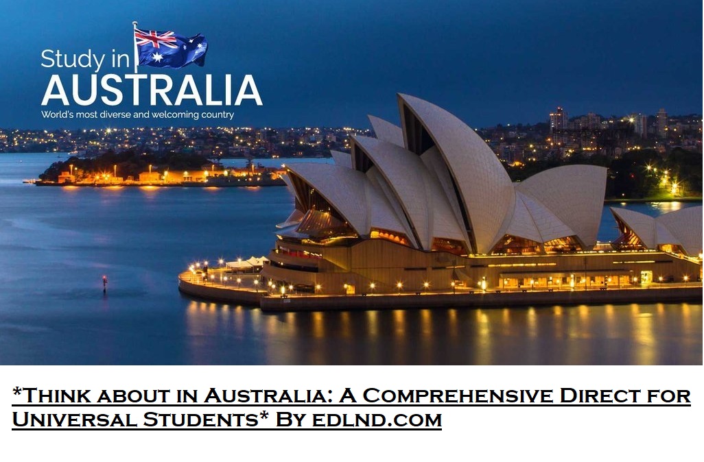 study in Australia